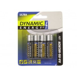 Batterien AA-R6, 1.5 V, ultra "Dynamic Energy" im 4-er Pack