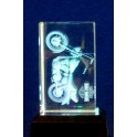 3D Kristall, Motiv Motorrad