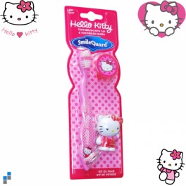 Zahnbürste Set mit Schlüsselanhänger Hello Kitty